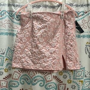 Wild fable pink floral skirt